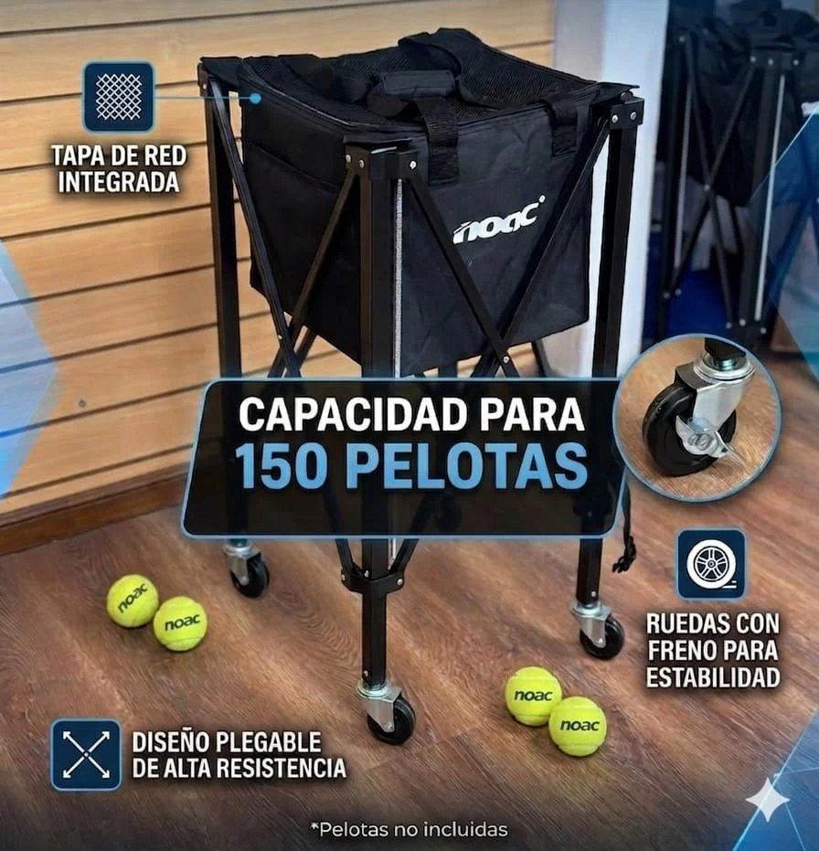 CANASTO PLEGABLE ALUMINIO NOAC  - imagen 1